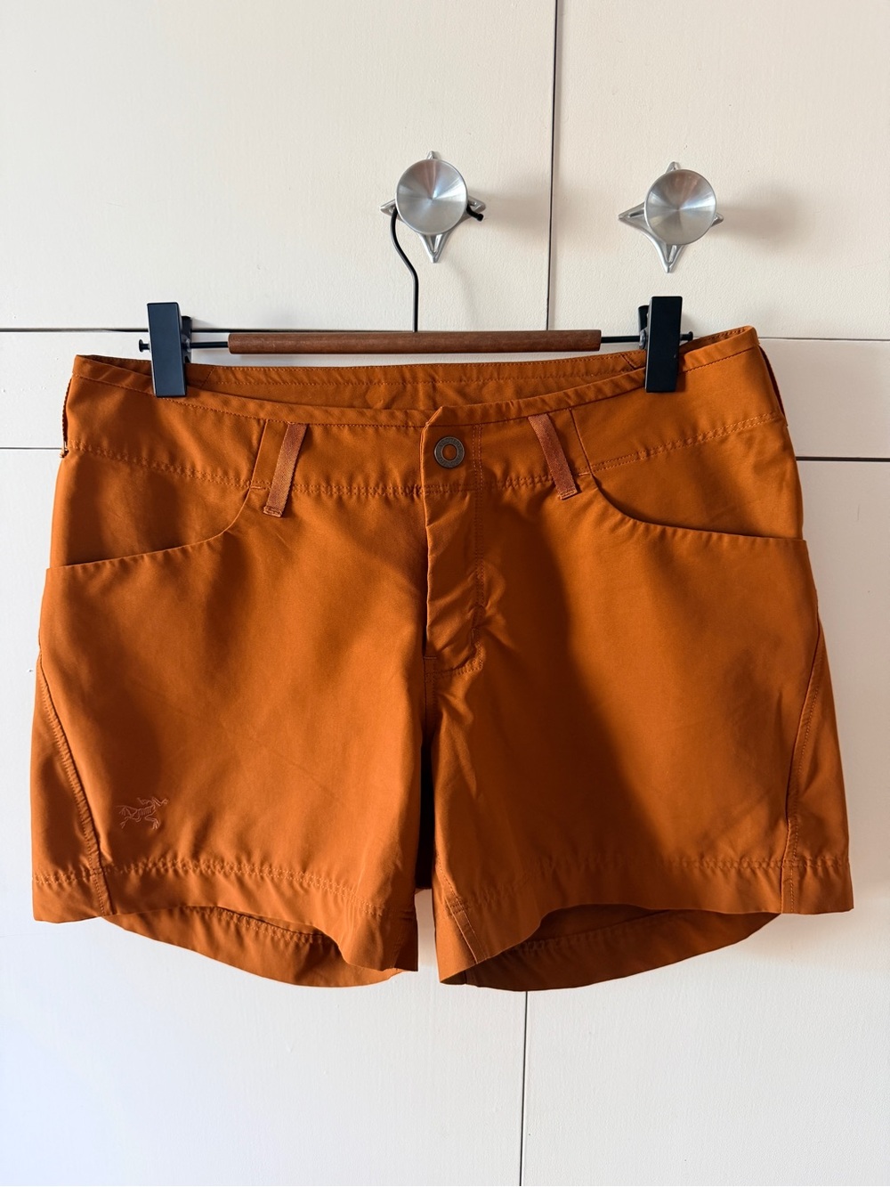 Arc'teryx Women's Orange Brown Outdoor Shorts